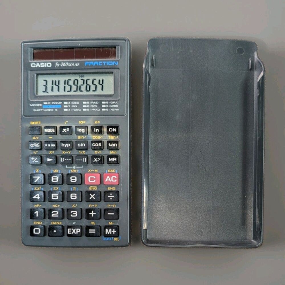 Casio fx-260 Fraction Scientific Calculator – All Purpose High School Math